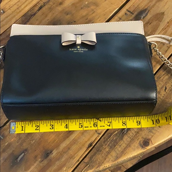 Kate Spade  ♠️ NY Black/Blush crossbody - Picture 4 of 6